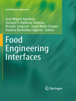 cover image of Food Engineering Interfaces